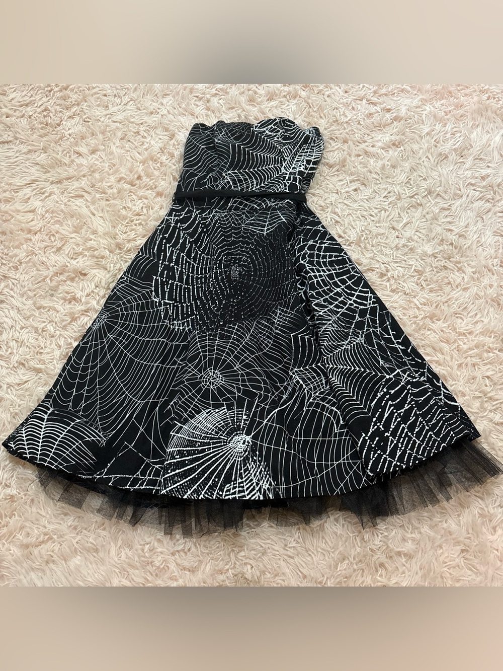 Vintage Y2K strapless folter brand dress size XS